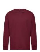 Essential Tee L/S Burgundy Tommy Hilfiger