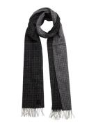 Double Face Scarf Black Amanda Christensen