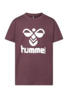 Hmltres T-Shirt S/S Purple Hummel