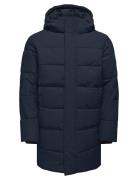 Onscarl Life Long Quilted Coat Otw Noos Navy ONLY & SONS