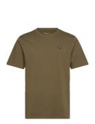 Loke Badge Tee - Regenerative Organ Khaki Knowledge Cotton Apparel