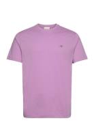 Reg Shield Ss T-Shirt Purple GANT