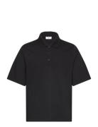 Boxy Polo Shirt Black Filippa K