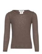 Wool O-Neck Brown Rosemunde Kids