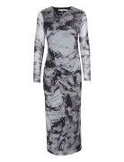 Cuattie Melida Dress Grey Culture