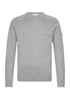 Bs Caspian Regular Fit Knitwear Grey Bruun & Stengade