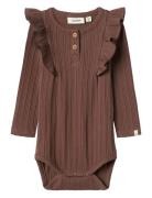 Nbfnara Ls Slim Body Lil Brown Lil'Atelier