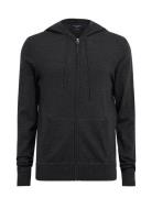 Mode Merino Zip Hoody Grey AllSaints