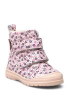 Boots - Flat - With Velcro Pink ANGULUS