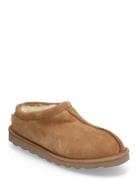 Hbrisbane Shearling Band Slippers Beige Enkel Studio