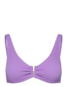 Swim Bra Adelle Crepe Purple Lindex