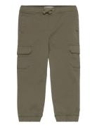 Cargo Jogger Trousers Green Mango