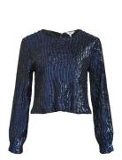 Objdotti Sansiba Re L/S Top 135 Blue Object