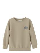 Nmmobanno Ls Loose Sweat Bru Pb Beige Name It