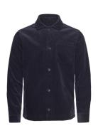 Layton Corduroy Overshirt Navy Les Deux