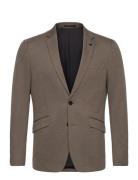 Brendon Jersey Blazer Brown Clean Cut Copenhagen