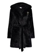 Hooded Robe Black Juicy Couture