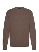 Lambswool Crew Brown Hackett London