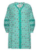 Dvf Jessica Dress Green Diane Von Furstenberg