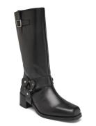 Rocky Black Leather Boots Black ALOHAS