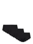 Seamless Tai 3-Pack Cotton Black Missya