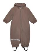 Snow Suit Solid Brown Mikk-line