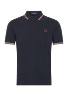 Twin Tipped Fp Shirt Navy Fred Perry