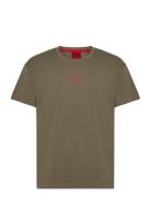 Laze T-Shirt Brown HUGO