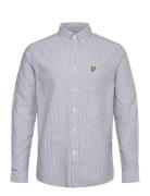 Stripe Oxford Shirt Grey Lyle & Scott