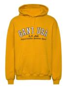 Gant Usa Hoodie Yellow GANT