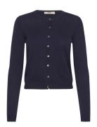 Rmwsofia Wool Ls Short Cardigan Navy RM By Rosemunde