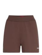 Shuffle_Shorts Brown HUGO