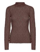 Civahiw Turtleneck Blouse Brown InWear