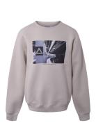 Crew Neck W/Print White Hound