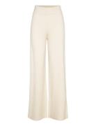 Yasfonny Hw Knit Pant S. Noos Cream YAS