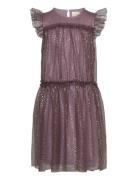 Dress Mesh Purple Creamie