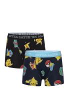 Nkmasgar Pokemon 2P Boxer Noos Sky Black Name It