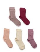 Ankle Sock - Rib Pink Minymo