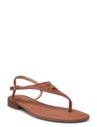 Burnished Calf-Ellington-Sn-Csl Brown Lauren Ralph Lauren