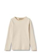 T-Shirt L/S Belis Cream Wheat