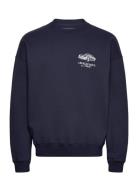 Anf Mens Sweatshirts Navy Abercrombie & Fitch