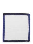 H-Pocket Sq-222 Navy BOSS