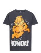 Nkmnacio Garfield Ss Top Box Vde Black Name It