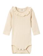 Nbfrachel Nis Ls Slim Body Lil Noos Cream Lil'Atelier