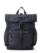 Huntsville Recycled Polyester Packable Backpack Navy Lexington Clothin...