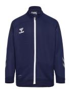 Hmllead Poly Zip Jacket Kids Navy Hummel