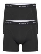 Warren 2-Pack Boxers Black Les Deux