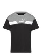 Puma Power Colorblock Tee B Black PUMA