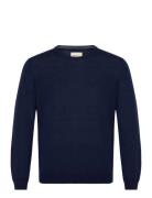 Extrafine Merino Wool C-Neck Navy GANT