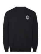 Handwritten Crewneck Black BLS Hafnia